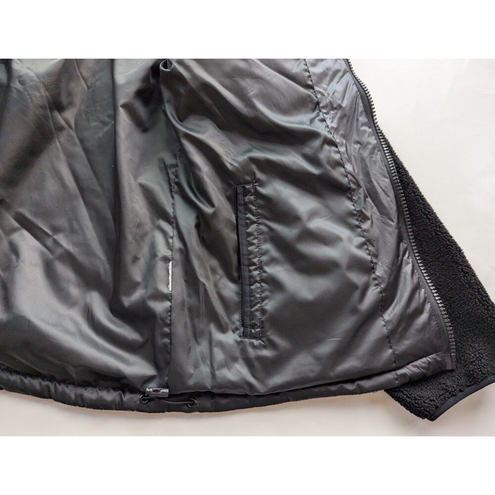 Koolaburra by UGG Jacket Women's M-L ? Reversible Sherpa Puffer Black - Picture 7 of 10